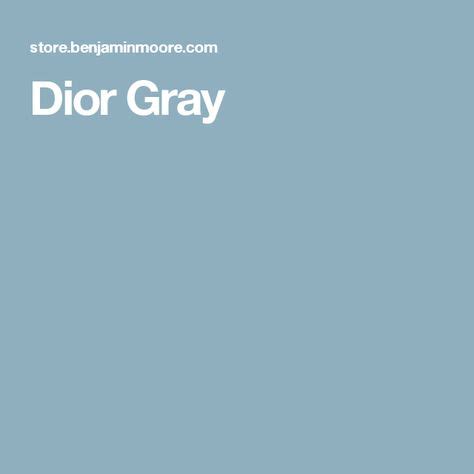 dior grey|Dior gray paint.